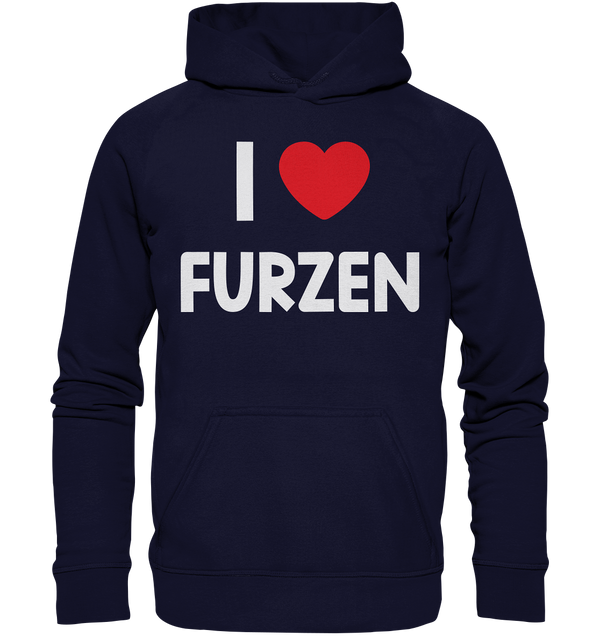 I love Furzen - Basic Unisex Hoodie