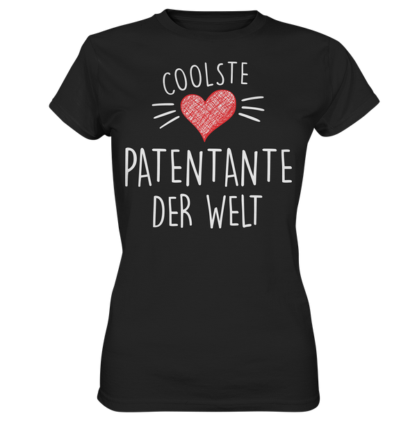Coolste Patentante der Welt - Ladies Premium Shirt