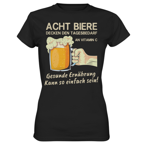 Acht Biere - Ladies Premium Shirt