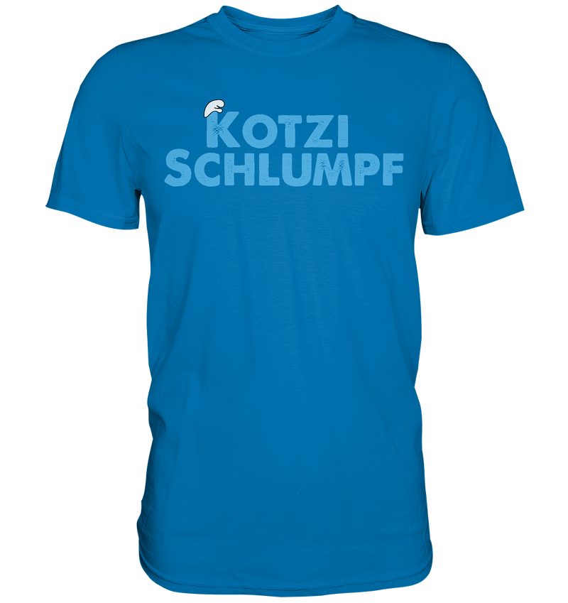 Kotzi Schlumpf - Premium Shirt