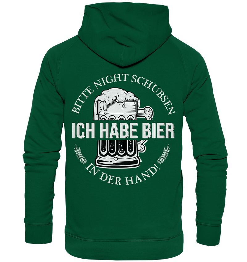 Bitte nicht schubsen - Basic Unisex Hoodie