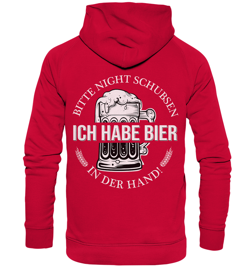 Bitte nicht schubsen - Basic Unisex Hoodie