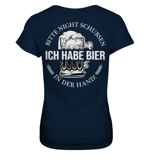 Bitte nicht schubsen - Ladies Premium Shirt