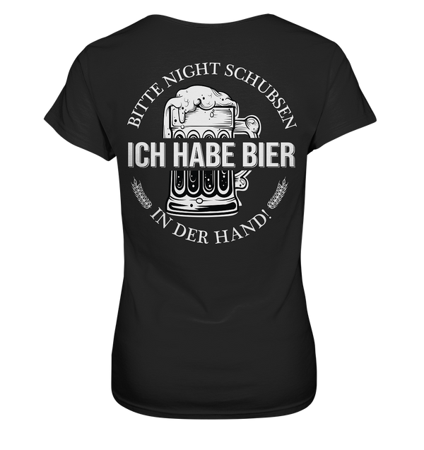 Bitte nicht schubsen - Ladies Premium Shirt