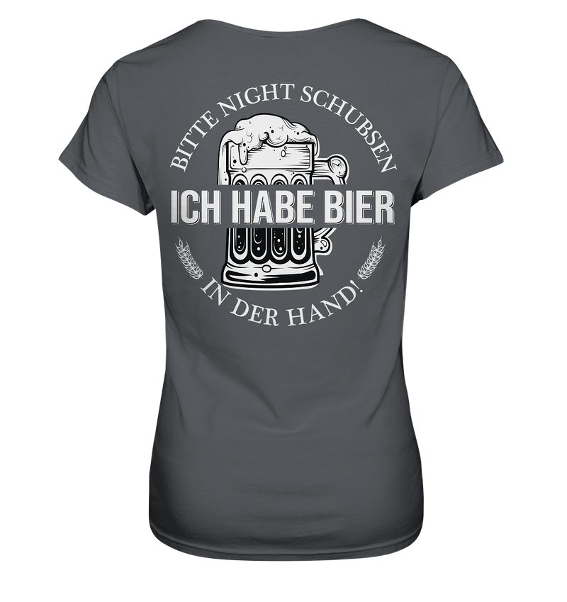 Bitte nicht schubsen - Ladies Premium Shirt