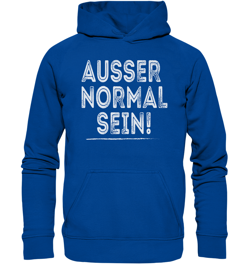 Ausser normal sein! - Basic Unisex Hoodie