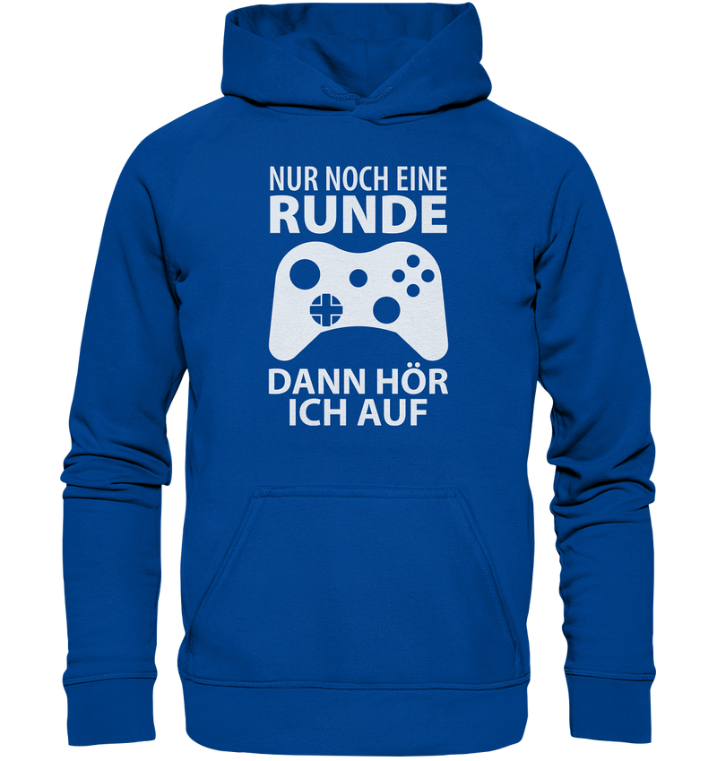 Nur noch eine Runde. Dann hör ich auf - Basic Unisex Hoodie