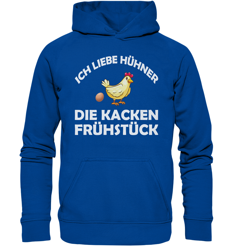 Ich liebe Hühner - Basic Unisex Hoodie