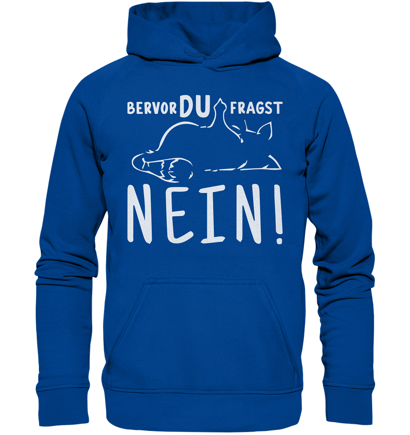 Bevor du fragst - Nein! - Basic Unisex Hoodie