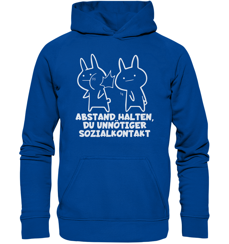 Abstand halten - Basic Unisex Hoodie