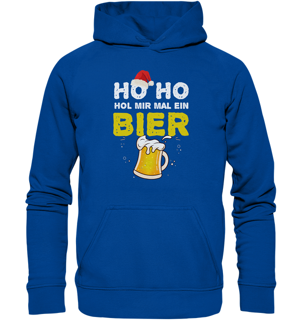 Ho Ho hol mir mal ein Bier - Basic Unisex Hoodie