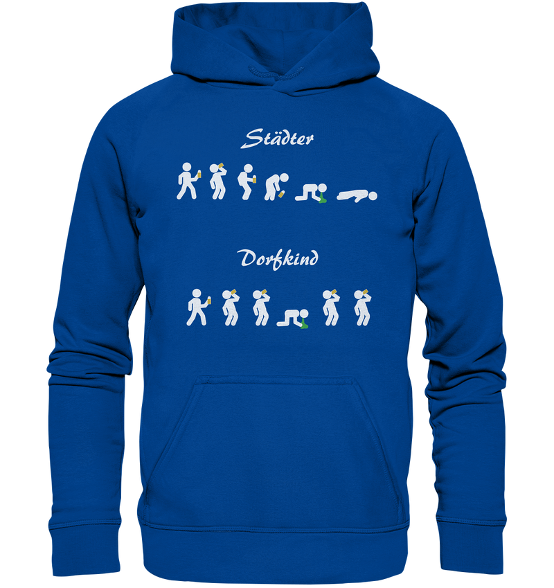 Städter vs Dorfkinder - Basic Unisex Hoodie