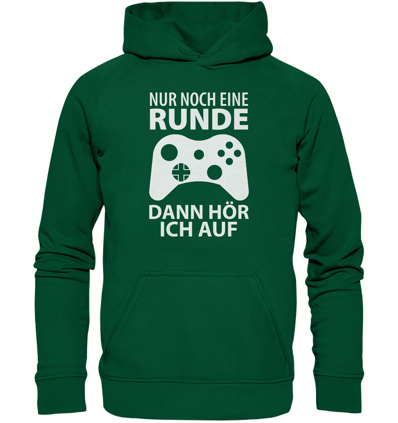 Nur noch eine Runde. Dann hör ich auf - Basic Unisex Hoodie