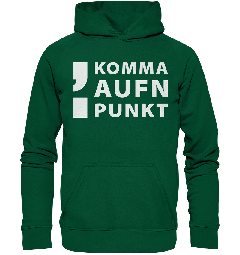 Komma aufn Punkt - Basic Unisex Hoodie