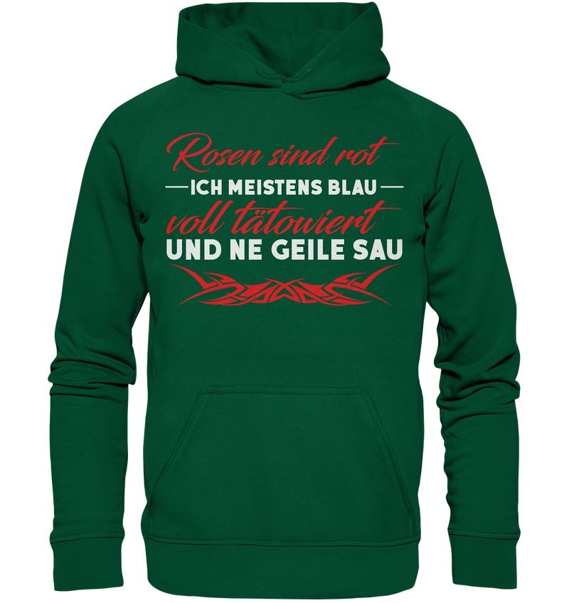 Rosen sind rot - Basic Unisex Hoodie