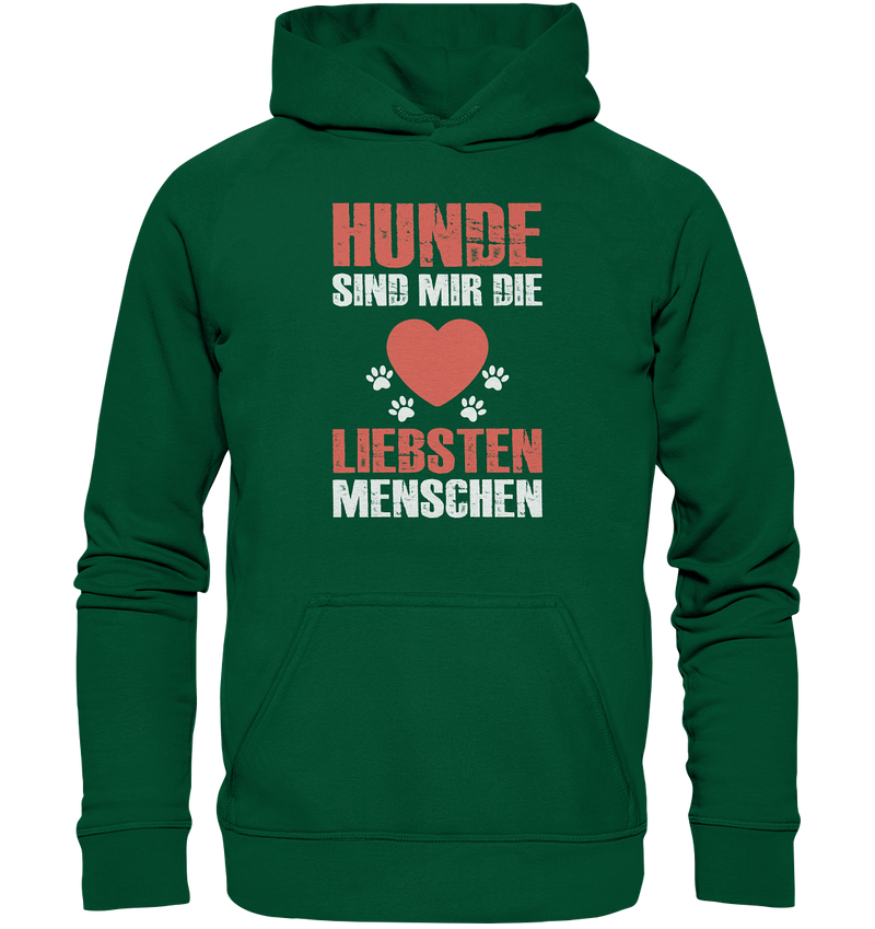 Hund sind mir die Liebsten - Basic Unisex Hoodie