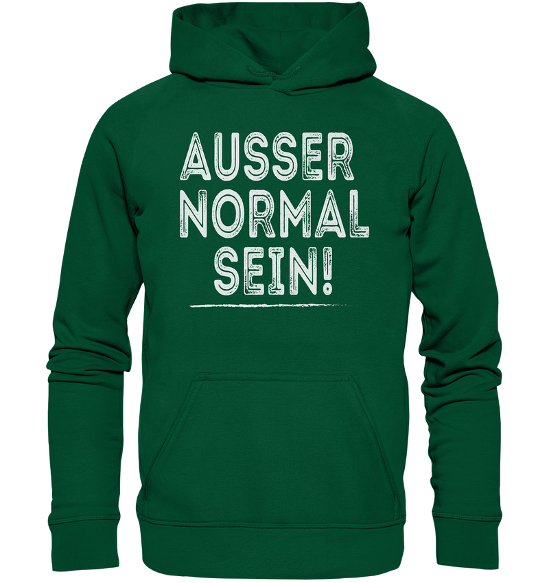 Ausser normal sein! - Basic Unisex Hoodie