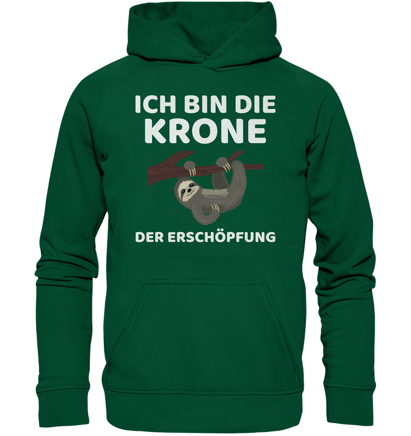 Ich bin die Krone - Basic Unisex Hoodie