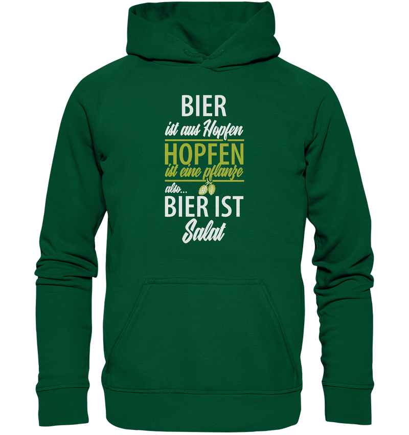 Bier ist Salat - Basic Unisex Hoodie