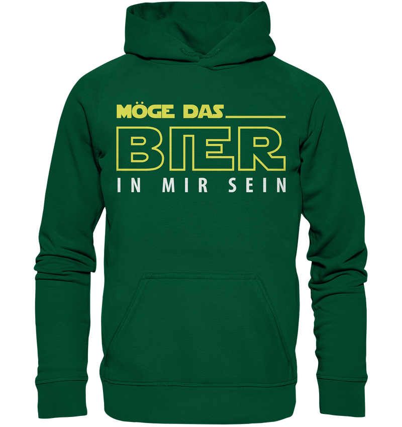 Möge das Bier in mir sein - Basic Unisex Hoodie