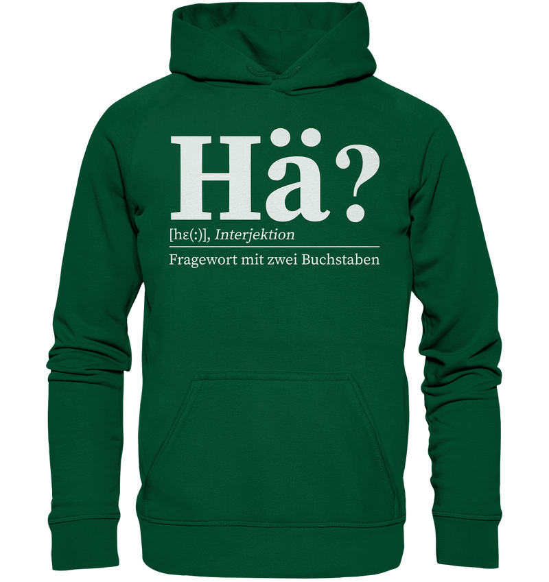 Hä? - Basic Unisex Hoodie