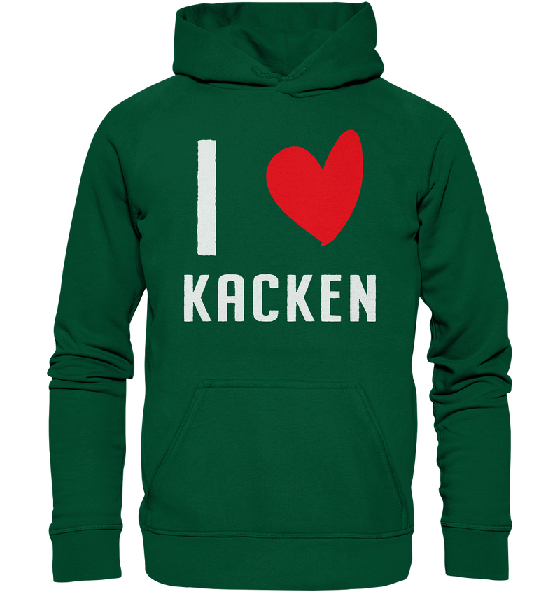 I love kacken - Basic Unisex Hoodie