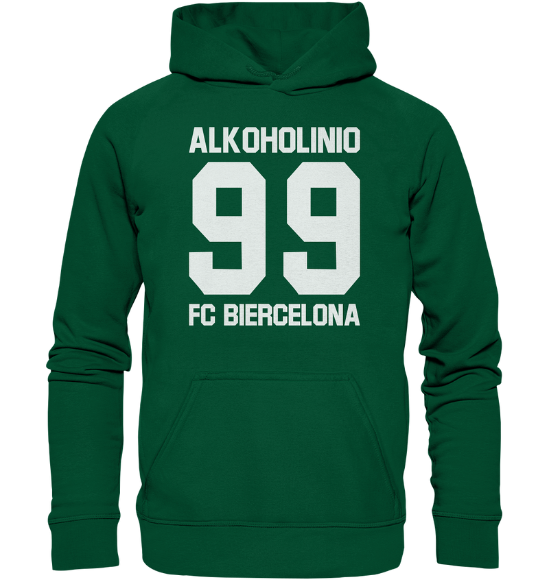 Alkoholninio FC Biercelona - Basic Unisex Hoodie