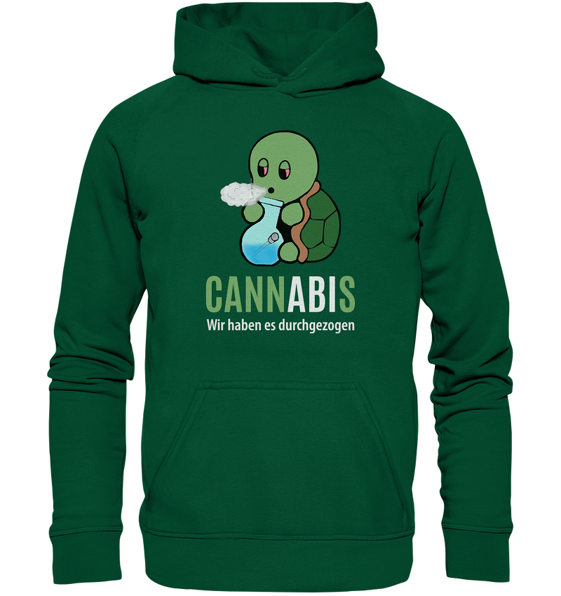 CANNABIS Wir haben es durchgezogen - Basic Unisex Hoodie