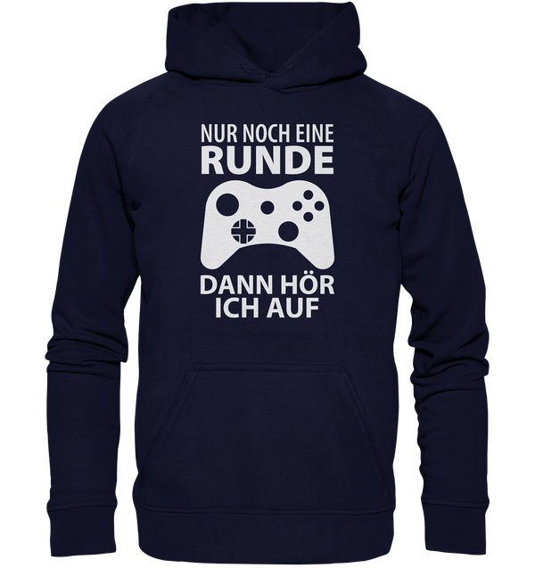 Nur noch eine Runde. Dann hör ich auf - Basic Unisex Hoodie