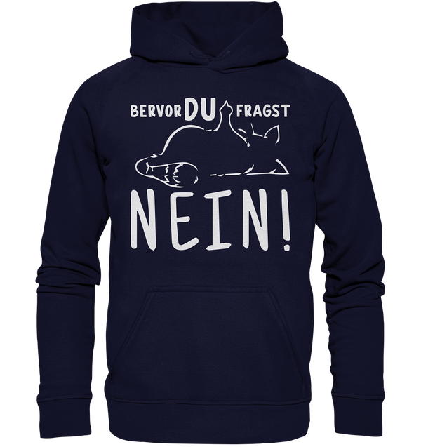 Bevor du fragst - Nein! - Basic Unisex Hoodie