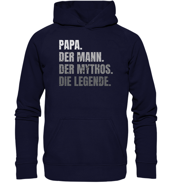 Papa. Der Mann. - Basic Unisex Hoodie