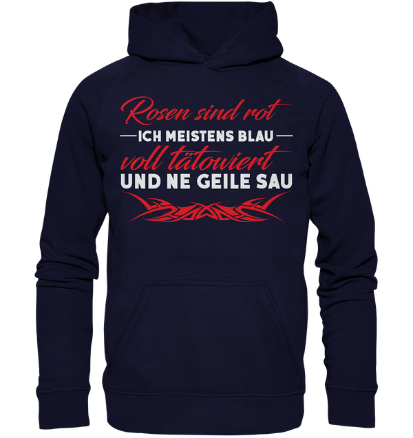 Rosen sind rot - Basic Unisex Hoodie