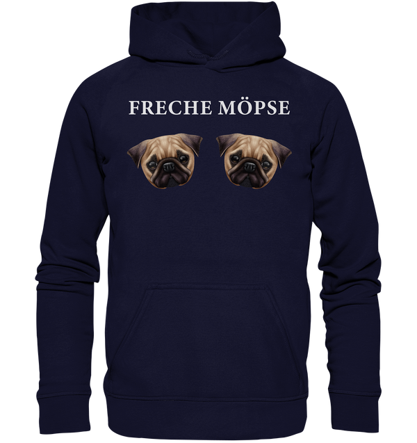 Freche Möpse - Basic Unisex Hoodie