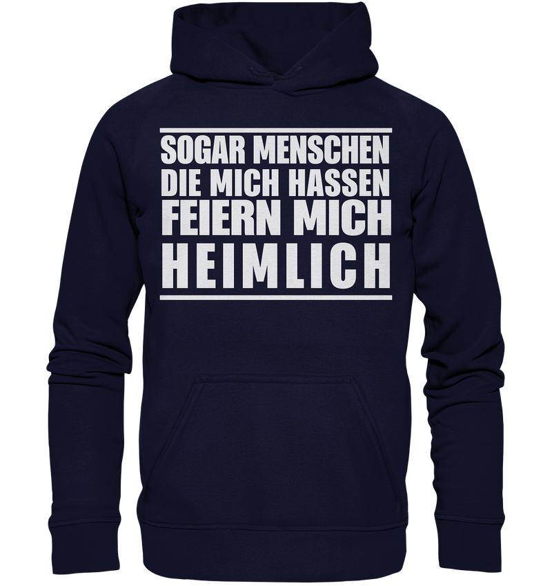 Feiern mich heimlich - Basic Unisex Hoodie