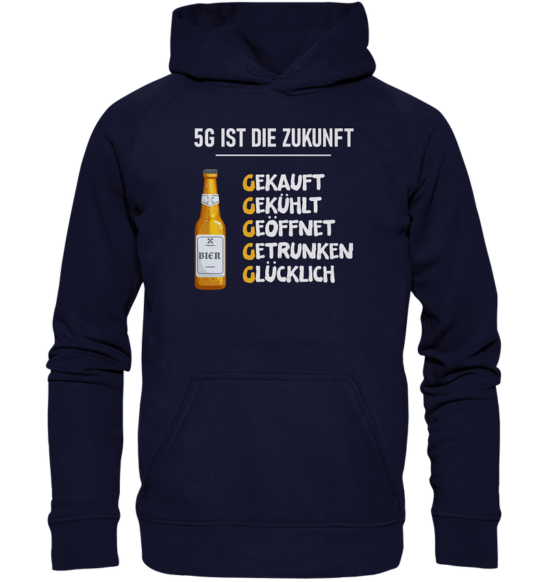 5G ist die Zukunft - Basic Unisex Hoodie