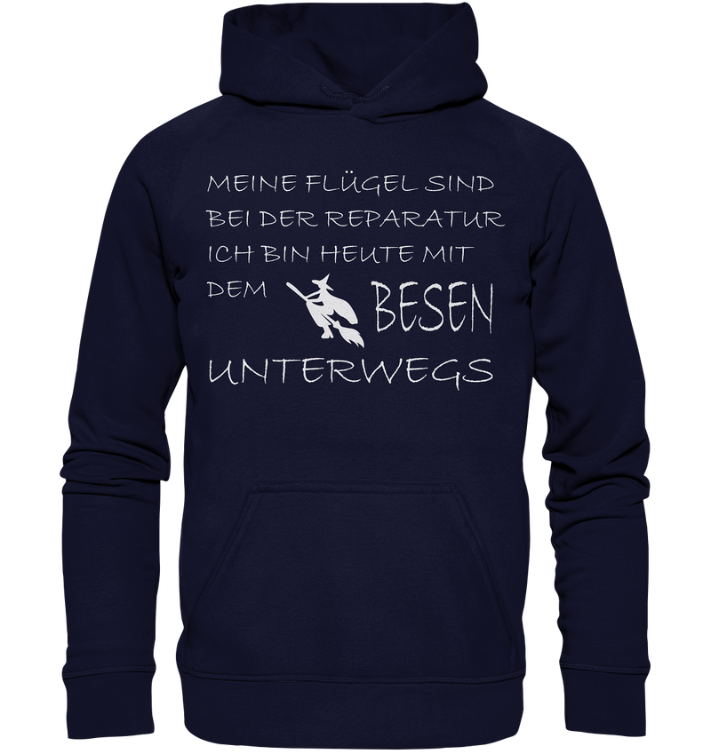 Meine Flügel sind bei der Reparatur - Basic Unisex Hoodie