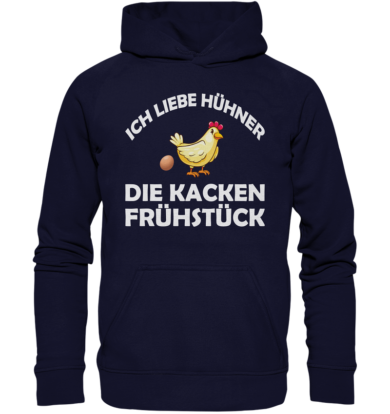 Ich liebe Hühner - Basic Unisex Hoodie