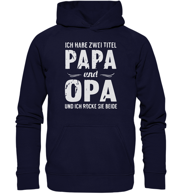 Ich habe zwei Titel - Basic Unisex Hoodie