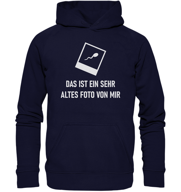 Das ist ein sehr altes Foto von mir - Basic Unisex Hoodie