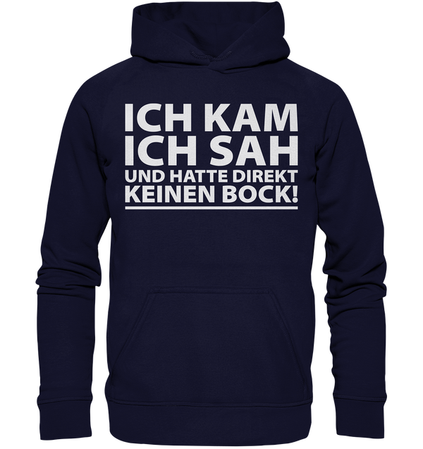 Ich kam, Ich sah - Basic Unisex Hoodie