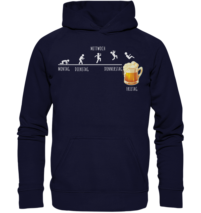 Montag Freitag Bier - Basic Unisex Hoodie