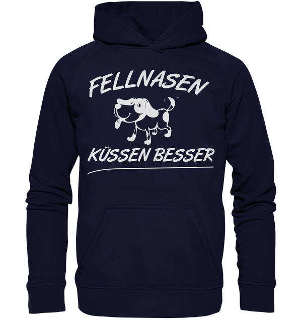 Fellnasen küssen besser - Basic Unisex Hoodie