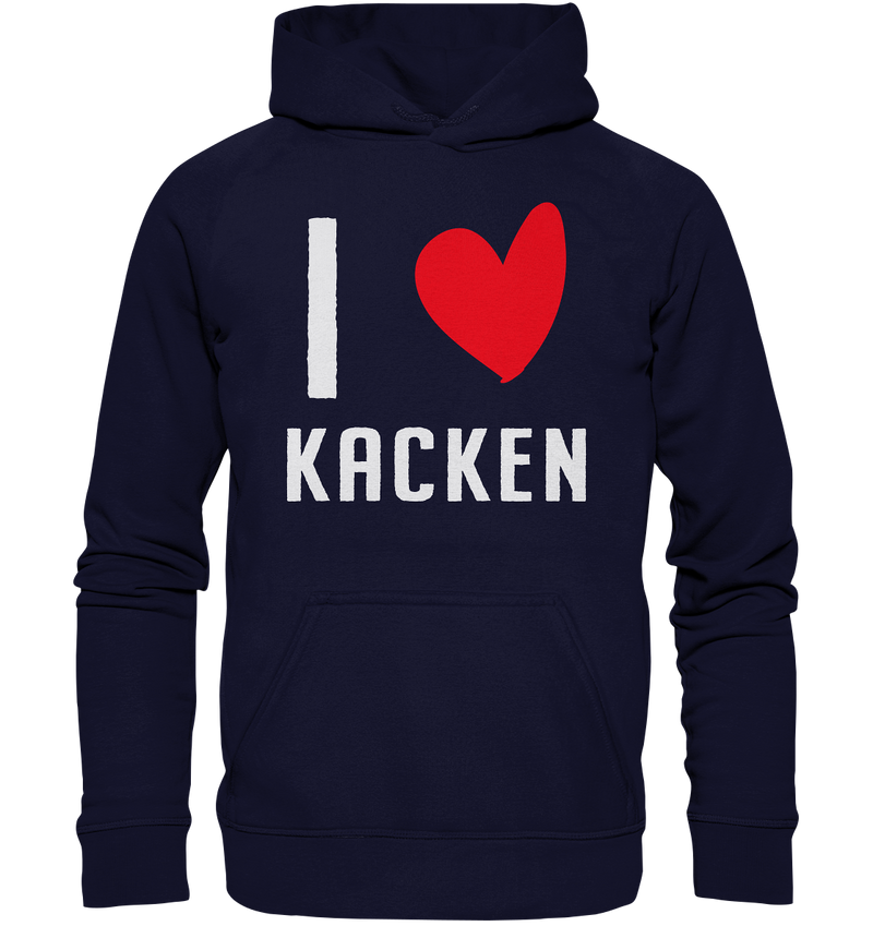 I love kacken - Basic Unisex Hoodie