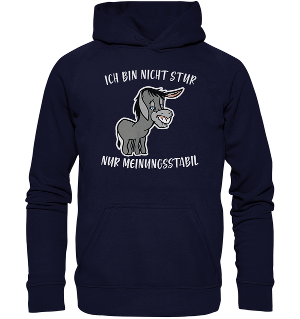 Ich bin nicht stur - Basic Unisex Hoodie