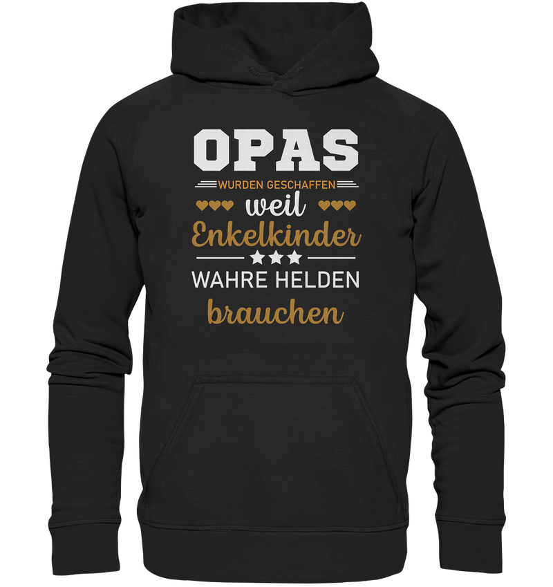 Opas wurden geschaffen - Basic Unisex Hoodie