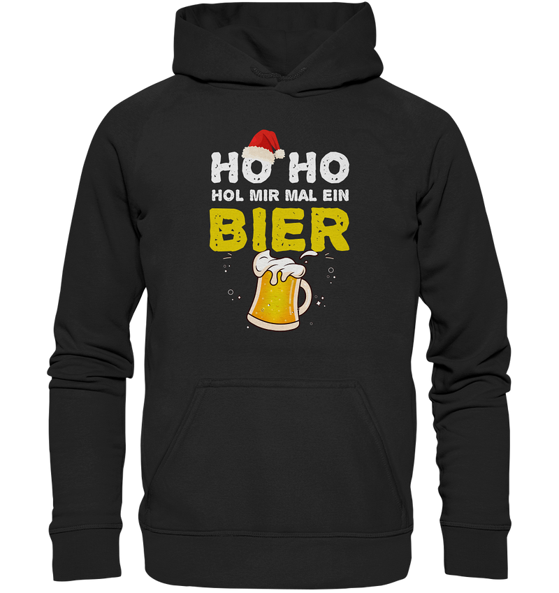 Ho Ho hol mir mal ein Bier - Basic Unisex Hoodie