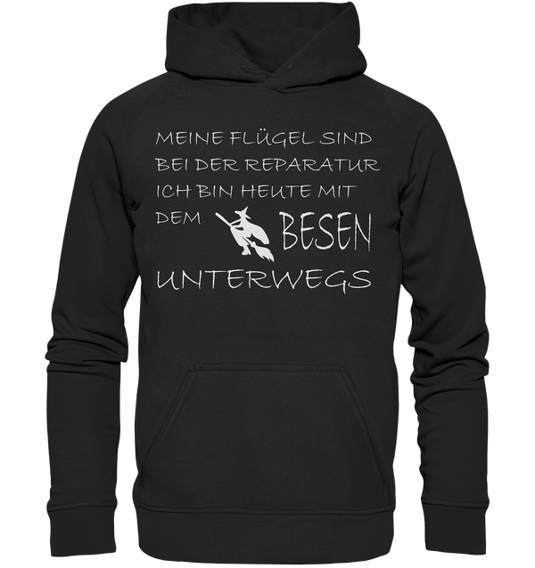 Meine Flügel sind bei der Reparatur - Basic Unisex Hoodie