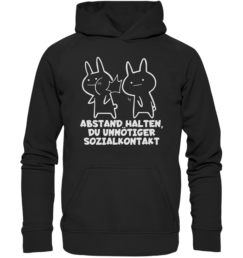 Abstand halten - Basic Unisex Hoodie