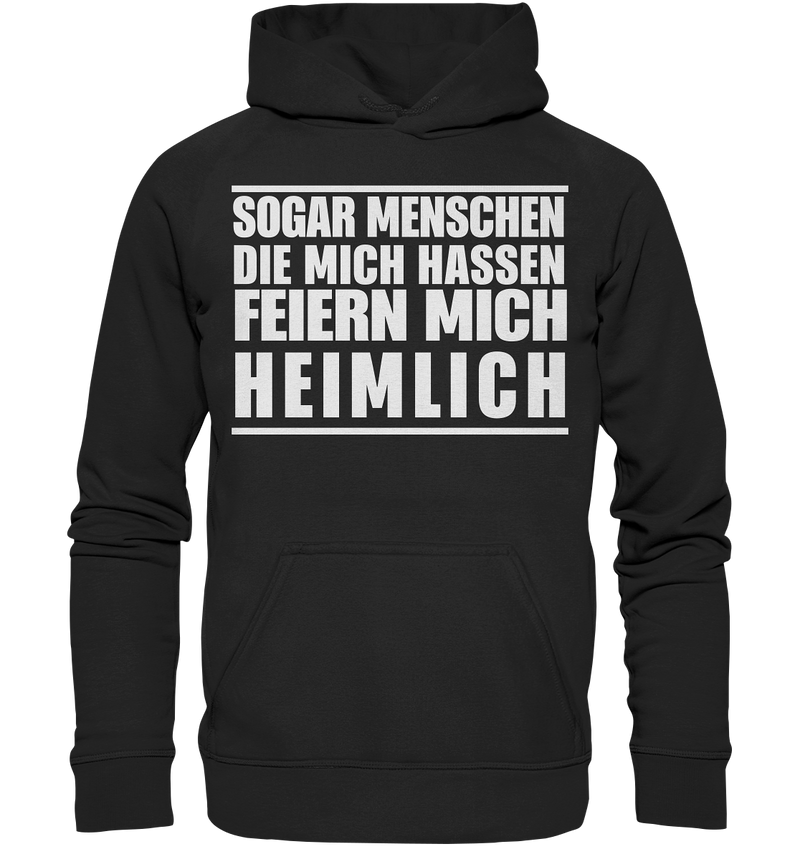 Feiern mich heimlich - Basic Unisex Hoodie