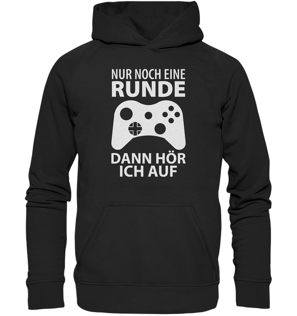 Nur noch eine Runde. Dann hör ich auf - Basic Unisex Hoodie